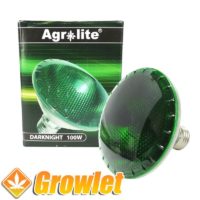 Front view of the Agrolite Dark Night bulb