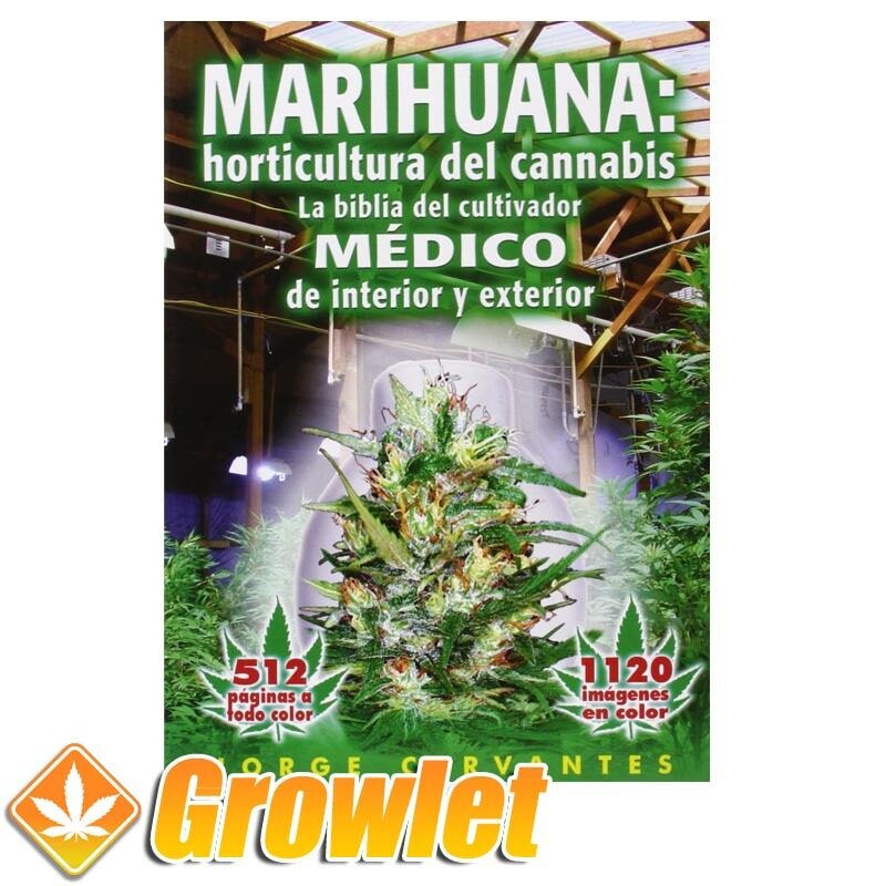 Vista frontal del libro La Horticultura del Cannabis