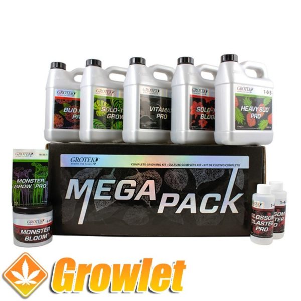 Mega Pack de Grotek: Pack de abonos para todo tipo de cultivos