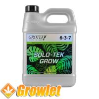 Solo Tek Grow by Grotek bottle of growth fertilizer