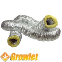 rock wool coated aluminum flexible tube