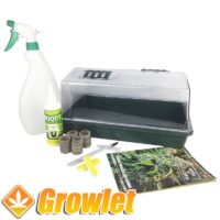 Basic cutting kit with small greenhouse