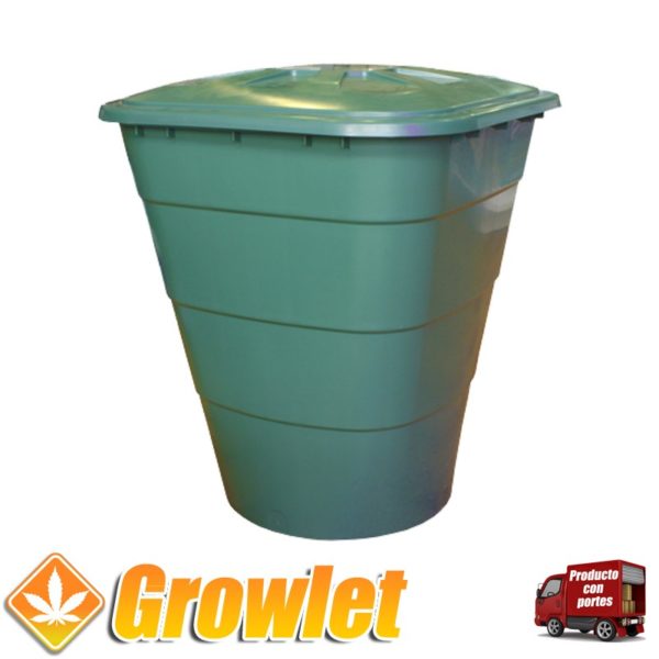 Round tank for irrigation water of 200 liters