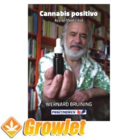 Front view of Positive Cannabis book