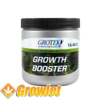 Growth booster from grotek pot of growth stimulator for plants
