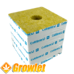 8-pc Cultiene Grow Cubes 4" x 4" x 4" Rockwool Block Stonewool Growing Medium 