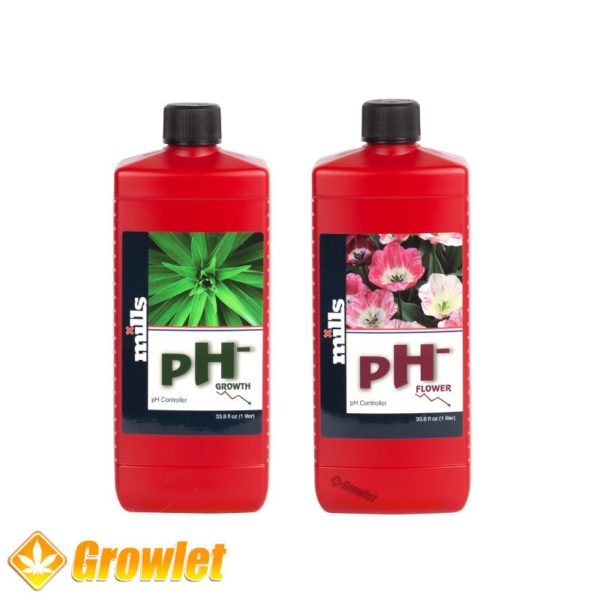 pH - de Mills: Líquido para bajar el pH al agua de riego