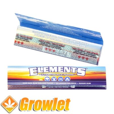 Elements KS Slim: Papel de fumar