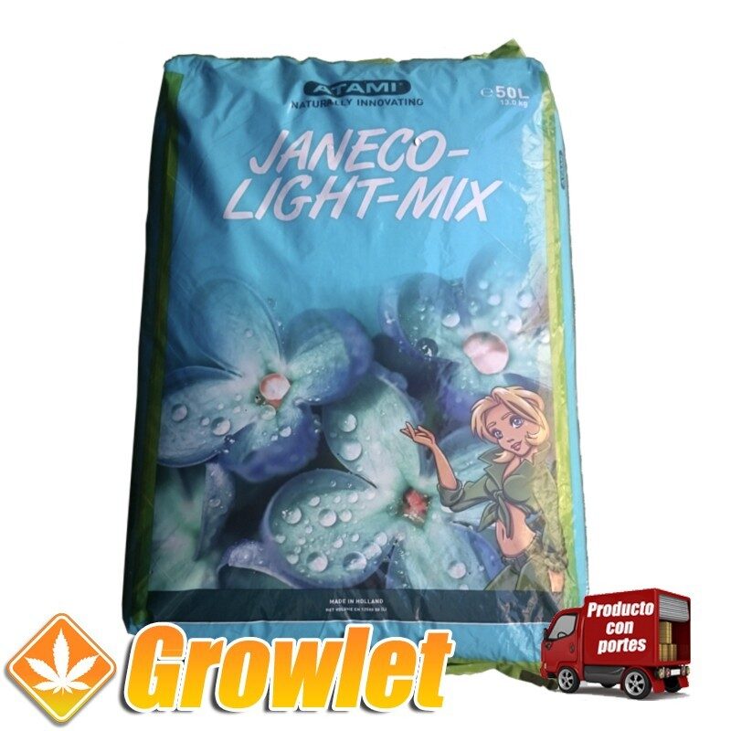 Janeco Light Mix: Tierra ligera con perlita