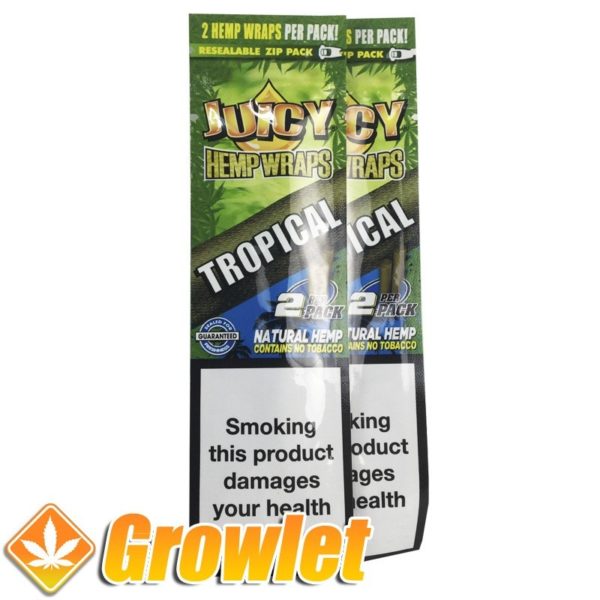 Juicy hemp Tropical container