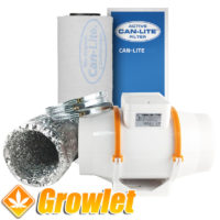 set of extractor and carbon filter for indoor cultivation