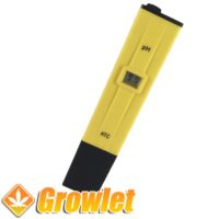 yellow ph meter