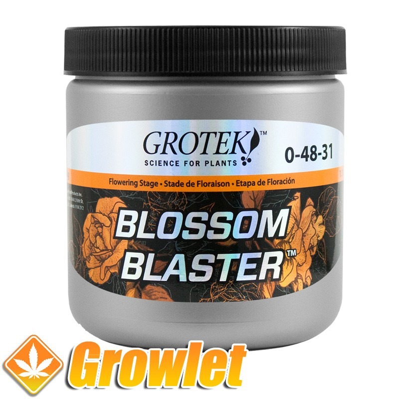 Blossom Blaster acelerador de la floracion de plantas en polvo de grotek