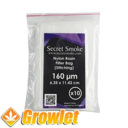 Rosin Tea Bags Secret Smoke de nylon para extracciones de rosin