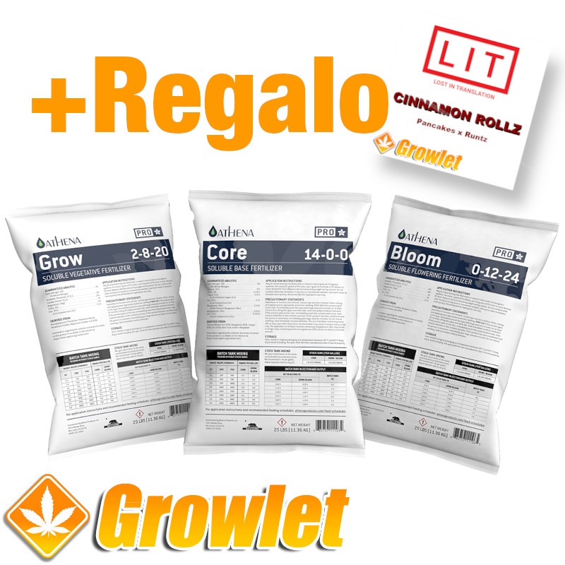 Pack Athena Pro Line: Grow – Bloom – Core