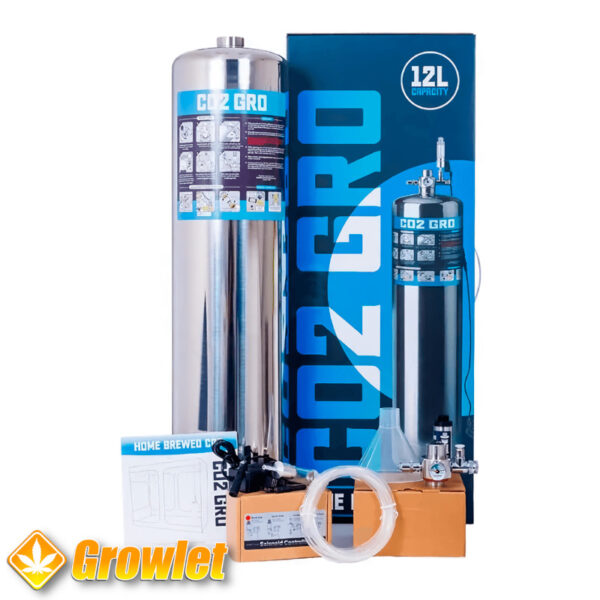 CO2 Gro: Generador de CO2 Recargable